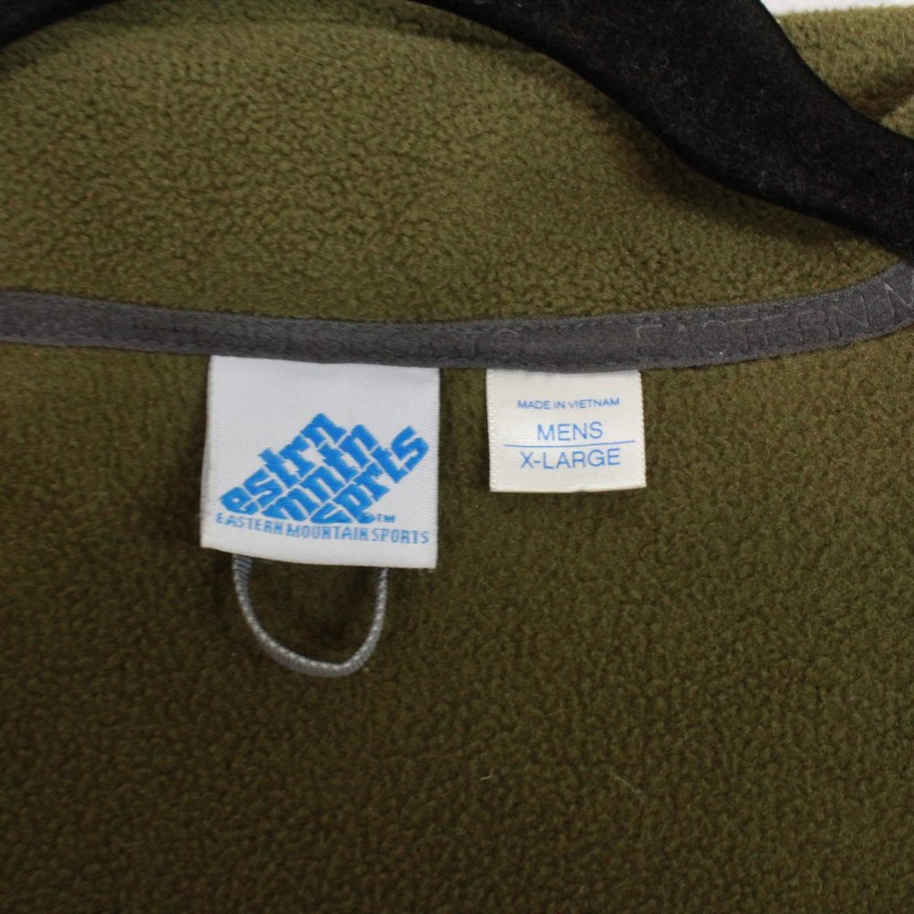 EMS Men's Green Full Zip Fleece Jacket Size XL - Picture 6 of 8